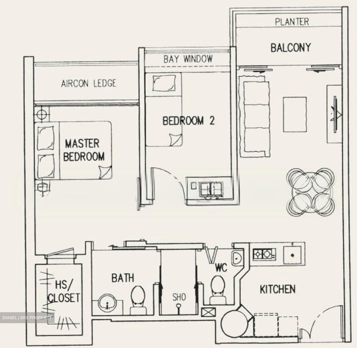 The Ariel (D15), Apartment #558297981